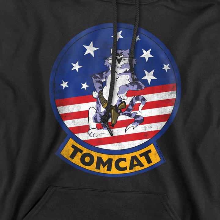 Immagine prodotto Top Gun Tomcat Felpa con Cappuccio Logo Uomo (XL)