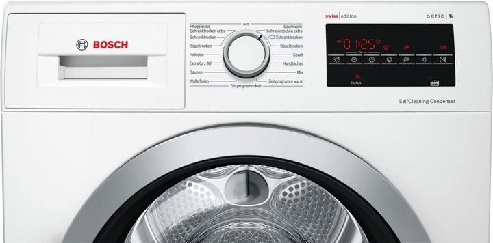 Produktbild Bosch Hausgeräte WTW85462CH (8 kg, Rechts, CH-Stecker)