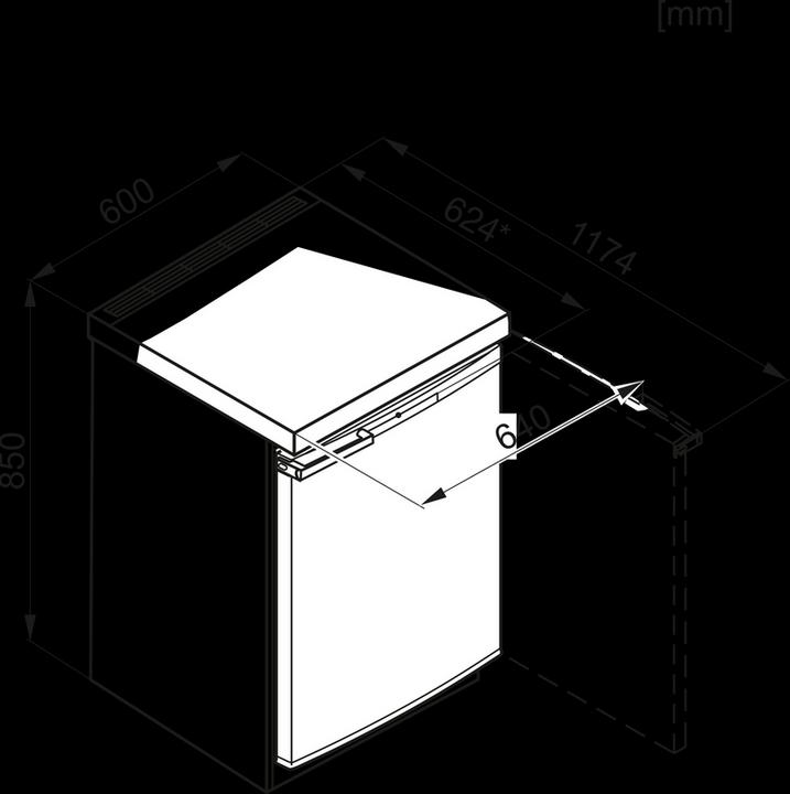 Immagine prodotto Miele F 12020 S-3 (Struttura autonoma, 103 l)