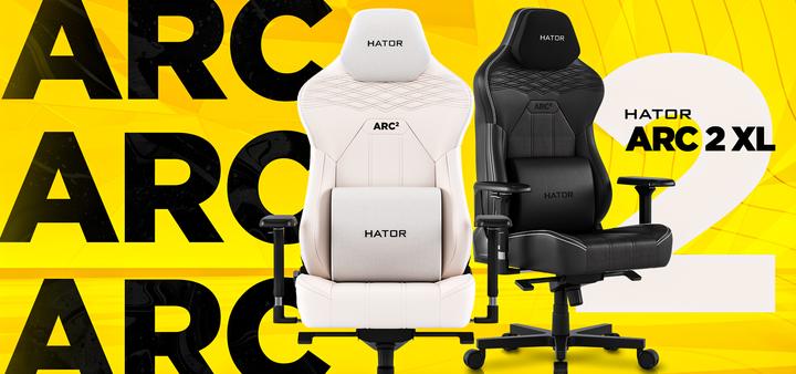 Actual product image Hator ARC 2 XL white (HTC2001)
