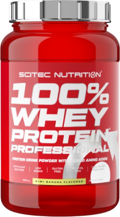 Image du produit Scitec Nutrition 100% Whey Protein Professional (boîte de 920g) (Kiwi-Banane, 1 pcs, 920 g)