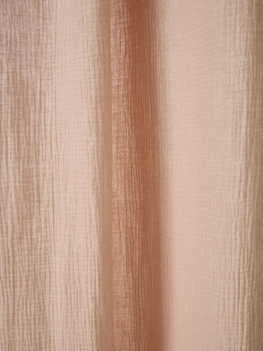 Image du produit Vertbaudet Rideau de chambre d'enfant en mousseline, cordon de serrage (140 x 260 cm)