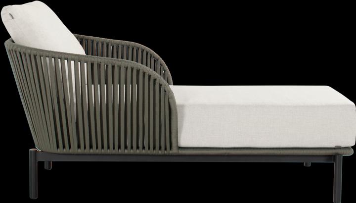 Actual product image Hartman Arezzo Lounge Chair Aluminium/Rope (163 cm)