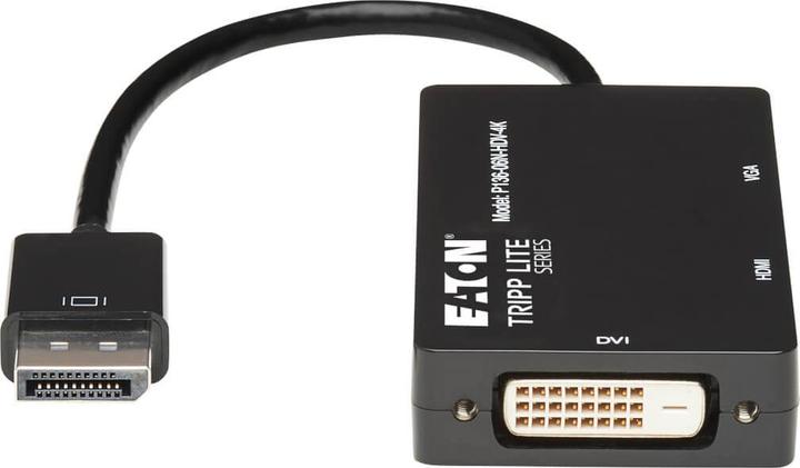 Produktbild Eaton DisplayPort to VGA/DVI/HDMI All-in-One Converter Adapter DP ver 1.2 4K 30 HDMI (VGA, HDMI, DVI, 8.64 cm)