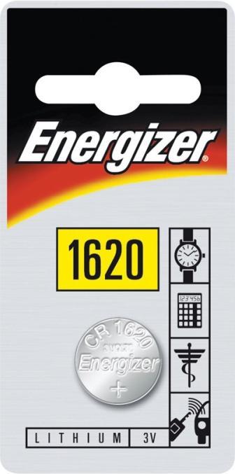 Immagine prodotto Energizer CR1620 Litio (1 pz., CR1620, 81 mAh)