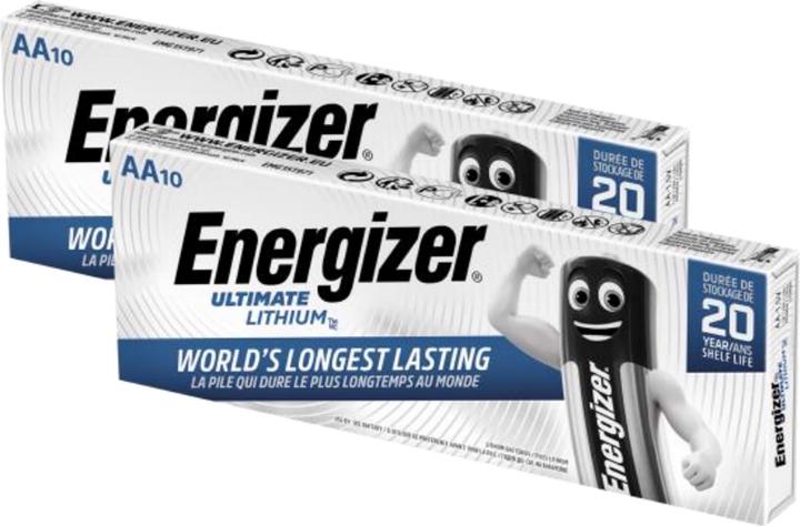 Immagine prodotto Energizer Ultimate Lithium set di 20 (20 pezzi, AA / LR6 / Mignon)