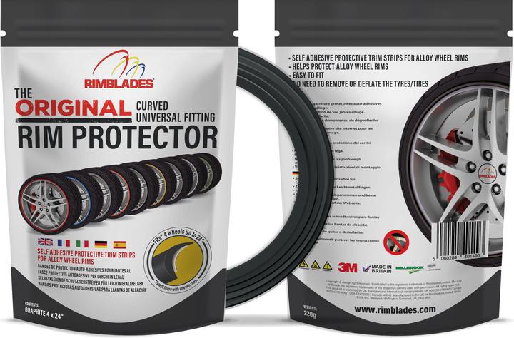 Produktbild AM Felgenschutz Rimblades Original Deluxe Kit Graphite