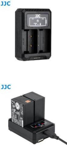 Actual product image JJC Fuji DCH NPT125 USB Dual Battery Charger (Camera battery)