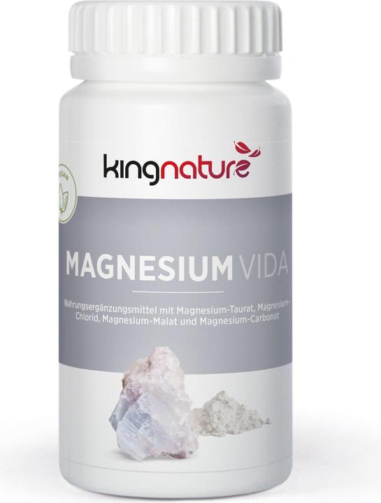 Actual product image Kingnature Magnesium Vida (60 Piece, Capsules, 96 g)