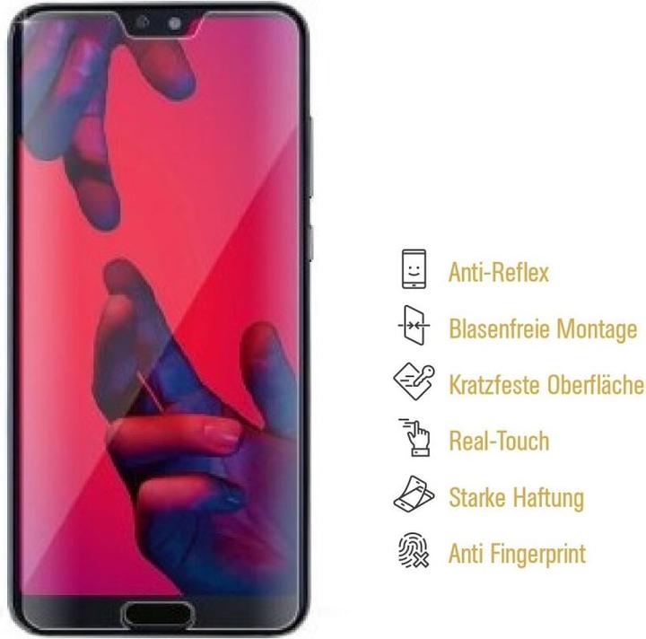 Actual product image Protectorking 6x Panzerfolie Anti-Shock matt entspiegelt (6 Piece, Huawei P20 Pro)