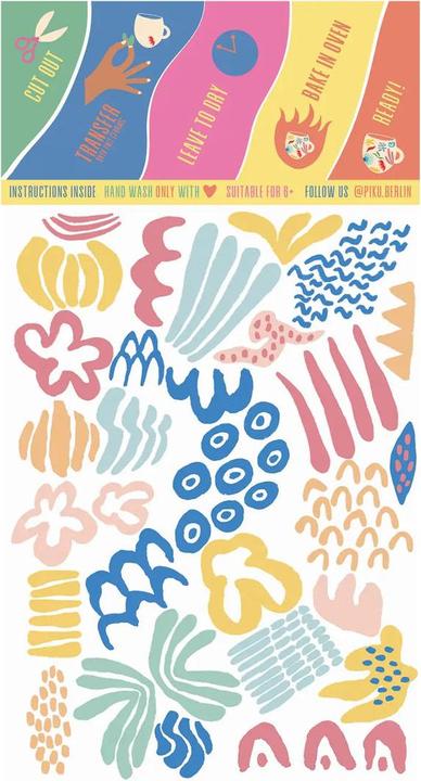 Produktbild Piku Porzellansticker «Solia»