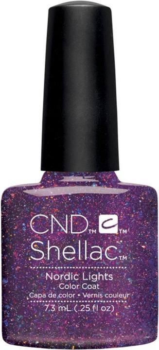 Actual product image CND Shellac - Color Coat Nordic Lights (Nordic Lights, UV gel varnish)