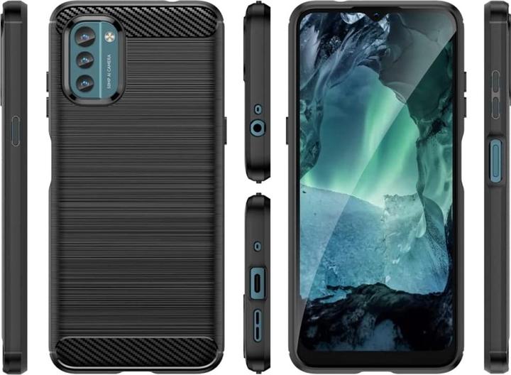 Immagine prodotto Screenguard Nokia G21 Cover Carbon Brushed Soft TPU (Nokia G21)