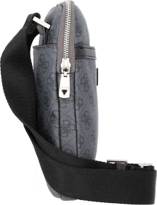 Actual product image Guess Vezzola Grain Double Crossbody Flat Shoulder Bag