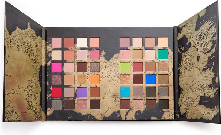 Image du produit Makeup Revolution X Game of Thrones Westeros Map Palette - Palette d'ombres à paupières 48 g - 48.0g