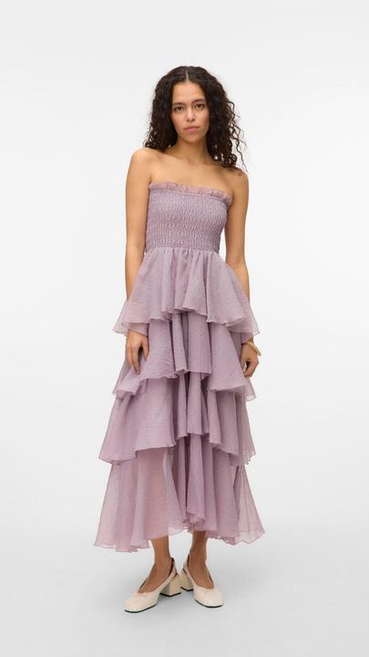 Produktbild Vero Moda VMDELILAH Langes Kleid Kleid (S)
