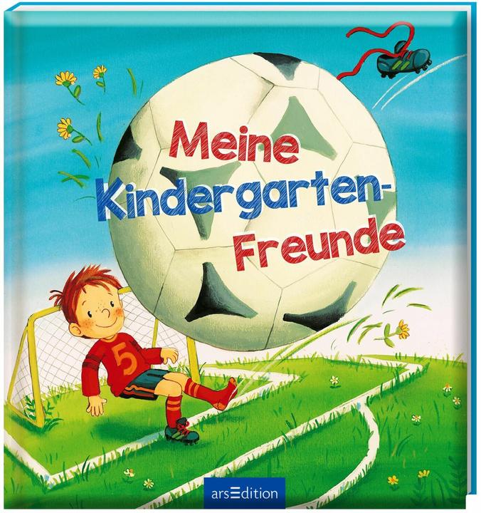 Immagine prodotto Freundebuch Kindergarten Fussball (Tedesco, Sabine Kraushaar, 2018)