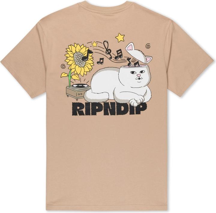 Actual product image RipnDip No Music No Life T-Shirt (XL)