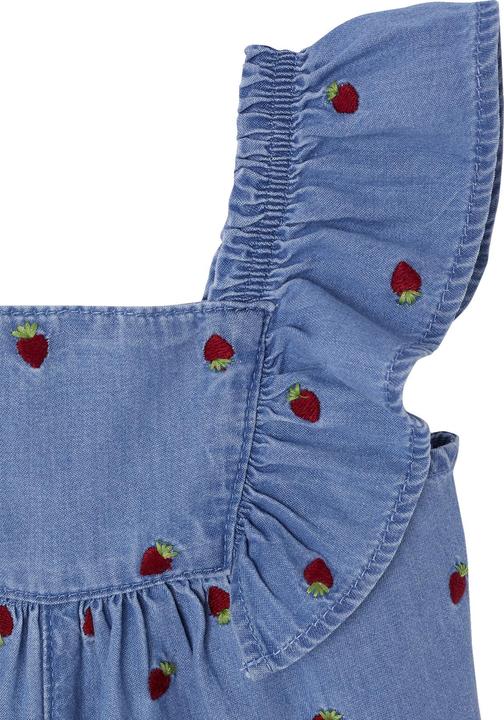 Actual product image Vertbaudet Baby Kurzoverall aus luftigem Denim (68)