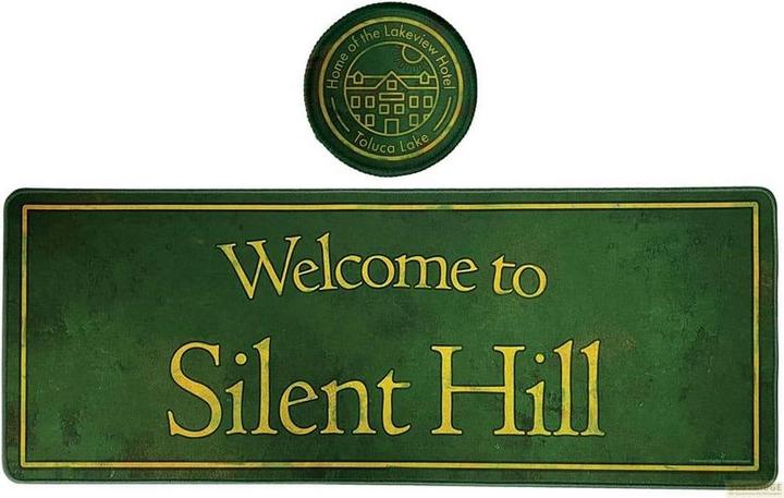 Actual product image Fanattik Silent Hill desk mat & coaster (XL)