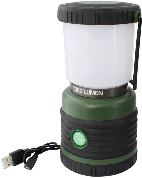 Eurotrail Campinglamp Leon 1000 Rechargeable