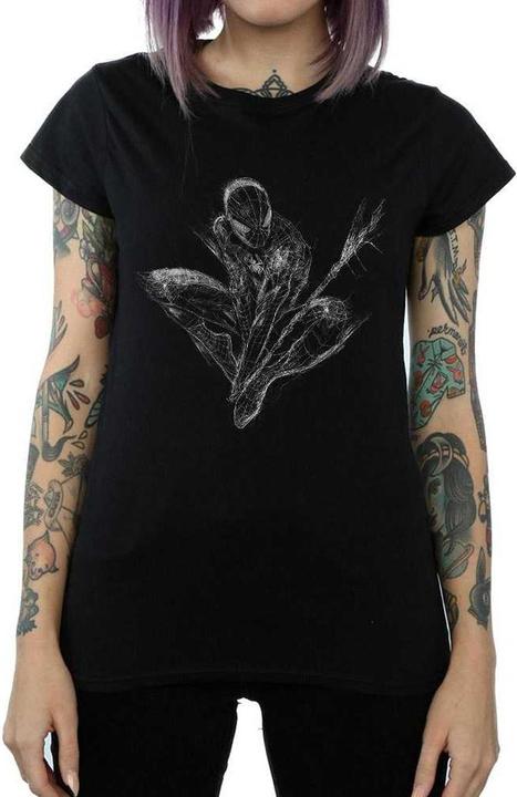 Produktbild SpiderMan Web Crouch TShirt (M)