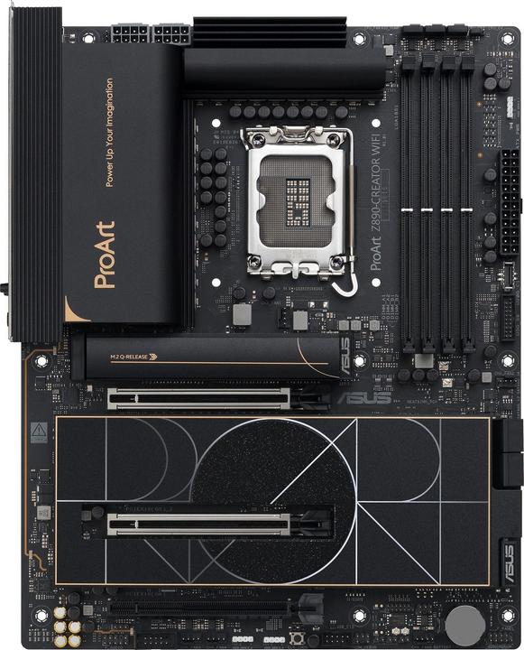 Actual product image ASUS MB PROART Z890-CREATOR WIFI (Intel,LGA1851,DDR5,ATX) (LGA 1851, Intel Z890, ATX)