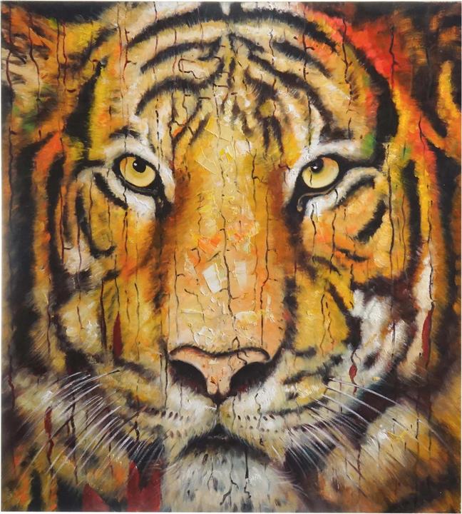 Produktbild MCW Wandbild Tiger (100 x 90 x 3. 5 cm)