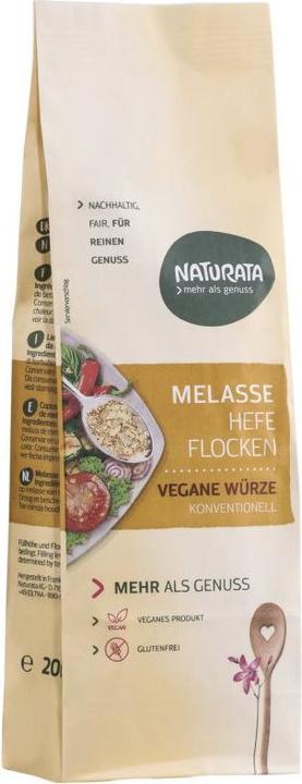 Immagine prodotto Naturata Fiocchi di lievito di melassa sacchetto di ricarica biologico (200 g)