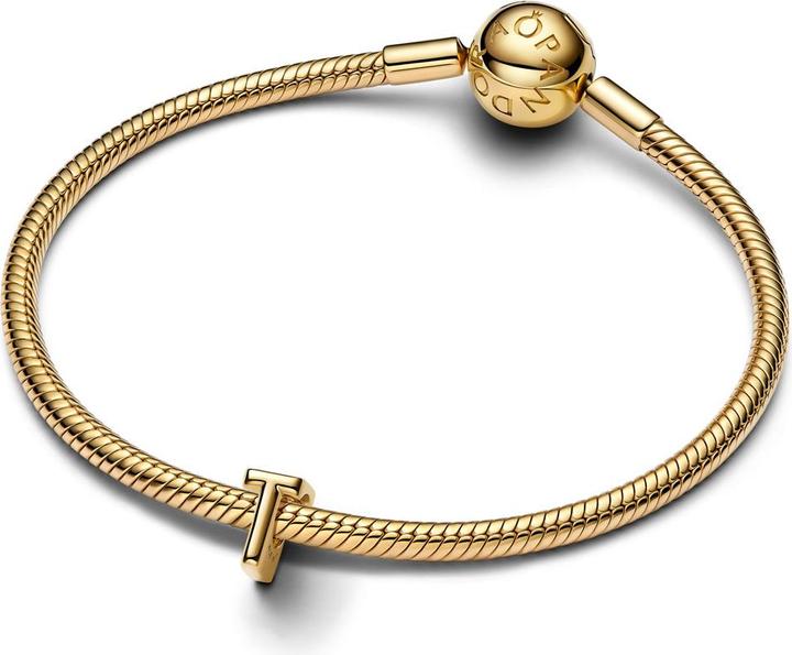 Image du produit Pandora Alphabet-Mini-Charm: Ihre Persönliche Botschaft (Métal, Plaqué or)