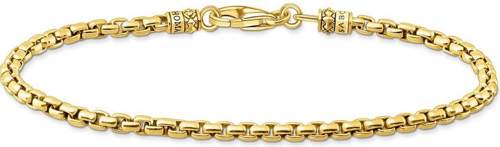 Thomas Sabo Venezia Armband Vergoldet (17.50 cm, 925er Silber)