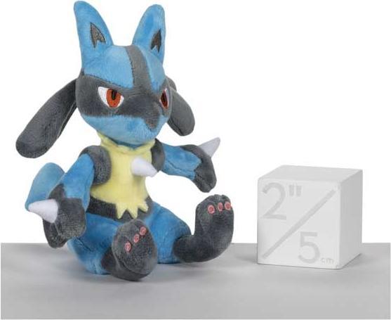 Actual product image Pokémon Lucario Sitting Cuties Plush - 15.5 cm (15.50 cm)