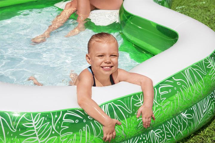 Productafbeelding Bestway Familiebad Rechthoek Tropisch Paradijs
