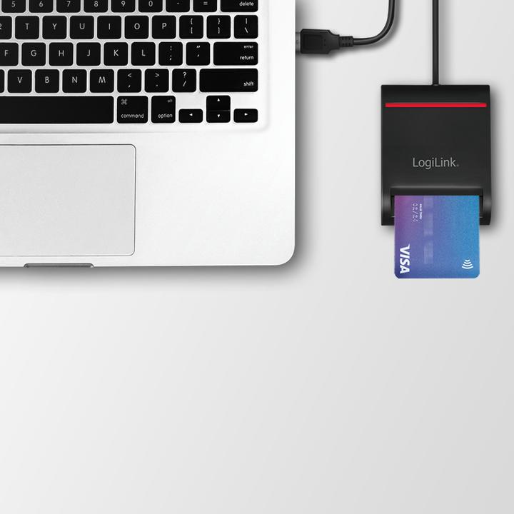 Produktbild LogiLink SmartCard-Leser (USB 2.0)