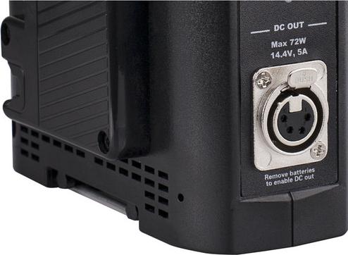 Actual product image Swit S-3822S | 2chx3A Fast Simultaneous Charger, adaptor out, V-mount (Camera battery charger)