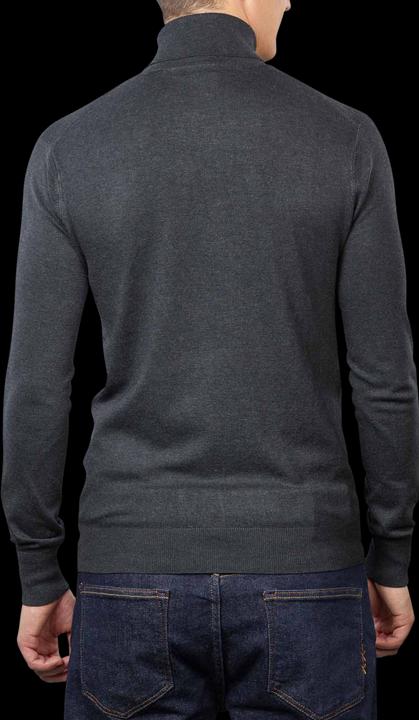 Produktbild Scotch & Soda Regular Fit Pullover Turtle Neck Grey (XL)