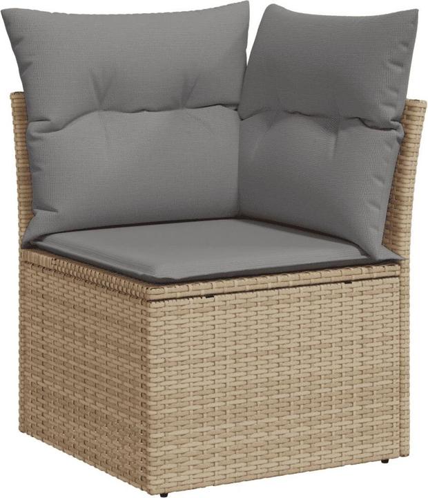 Produktbild VidaXL Gartenmöbel Sofa Garnitur Gartengarnitur Garten Sitzgruppe 7-tlg. Beige