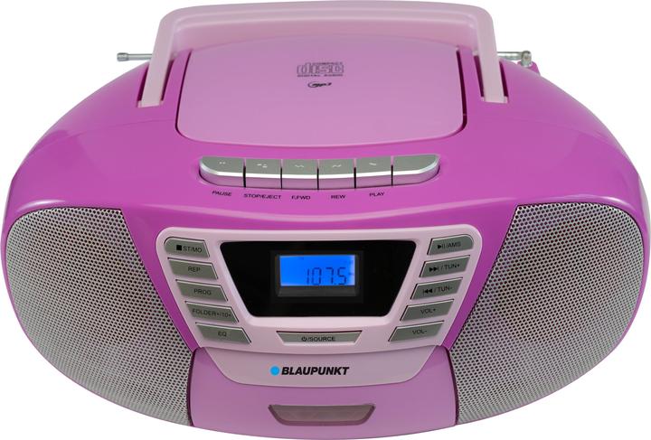 Produktbild Blaupunkt Boombox Mit CD Player Für Kinder | B 120 (MW, FM, UKW, Bluetooth)