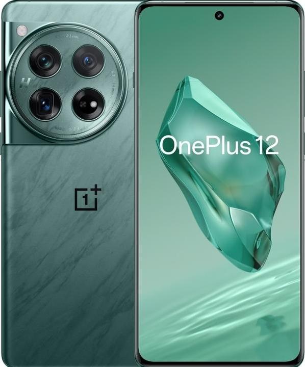 OnePlus 12 (512 GB, Flowy Emerald, 6.82", Dual SIM, 50 Mpx, 5G)