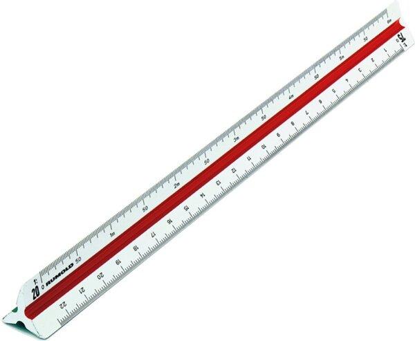Rumold Dreikantmassstab 160 Länge: 30 cm Ausführung der Reduktionsteilung: 1:2,5 (30 cm)