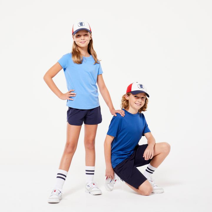 Image du produit Decathlon Casquette enfant - W500 bleu/blanc