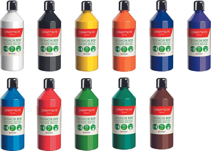 Image du produit Caran d'Ache Gouache Eco (Vert foncé, 500 ml)