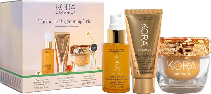 Kora Turmeric Brightening Trio Gift Box (Rasierset)