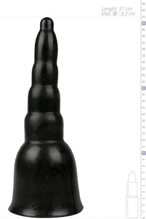 Produktbild All Black Grosser Dildo