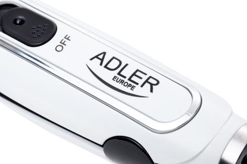 Produktbild Adler Hair straightener Warranty 24 months, Ceramic heating system, 50 W, White (Glätteisen)