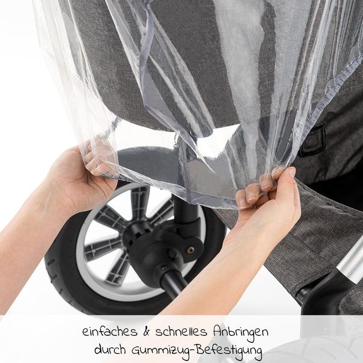 Actual product image Zamboo Sun protection first aid & protection set for prams with awning