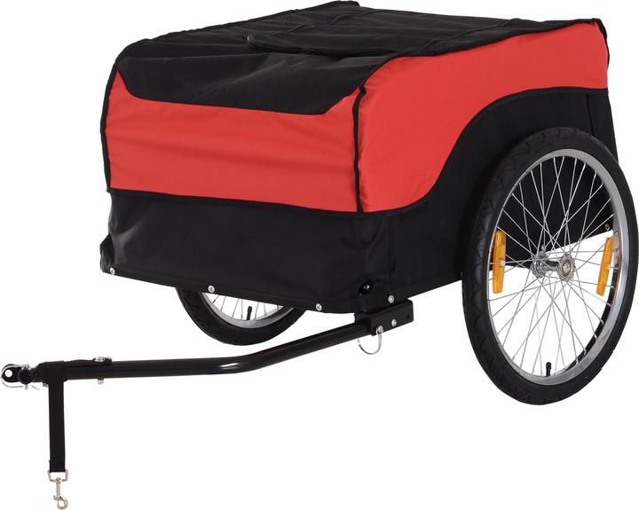 Homcom Transportanhänger fürs Fahrrad