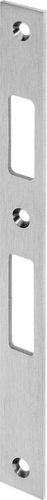 Wilka Schliessblech flach Falle und Riegel, 245 x 24 x 3 mm, Edelstahl (Türgriff)