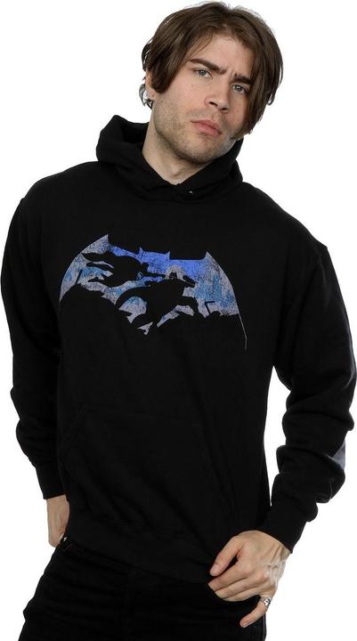 Produktbild Batman v Superman Battle Silhouette Kapuzenpullover (XL)