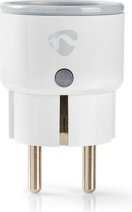Nedis WLAN Smartplug (WIFIP110FWT) - Energieüberwachung, Schuko Typ F, 10 A